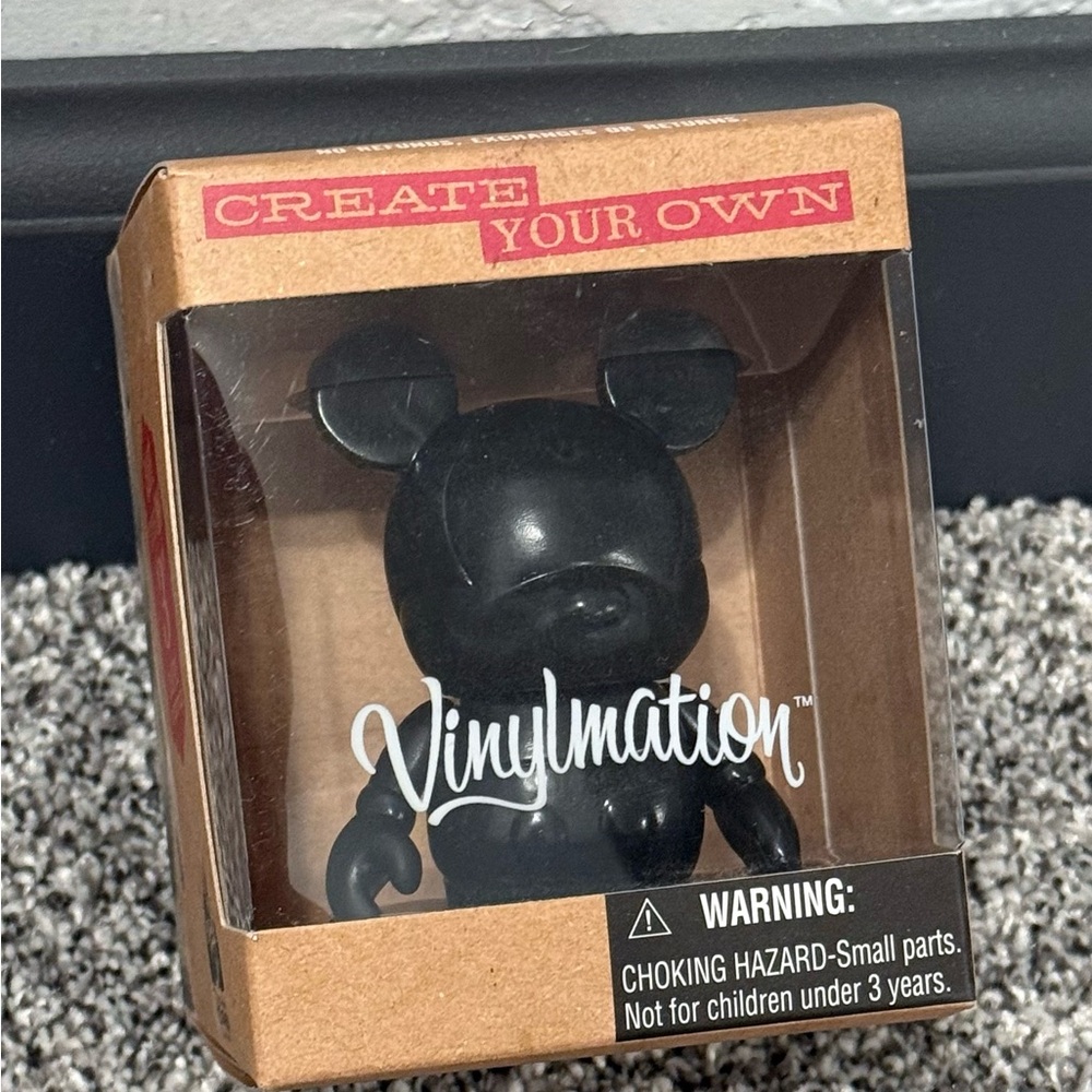 New Black Mickey Disney Vinylmation Create Design Your Own